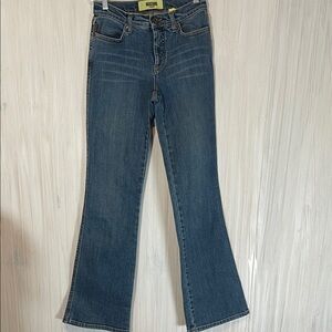 VINTAGE MOSCHINO DONNA JEANS FLARE LOW RISE 26